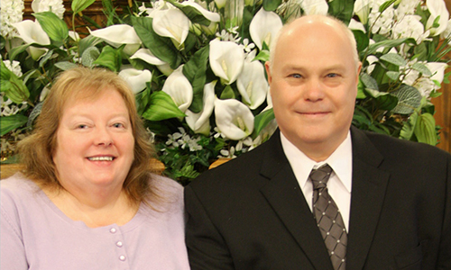 David Stapp with wife Debbie